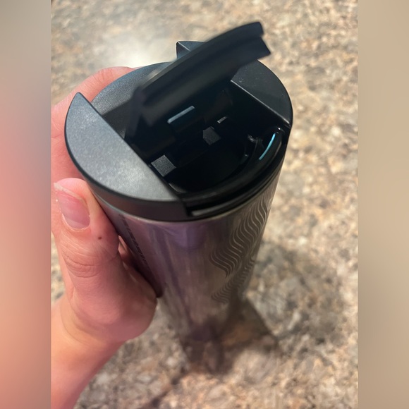 STARBUCKS Grey Stainless Coffee Tea Free Refill Tumbler January 2020 Expired - Picture 2 of 5